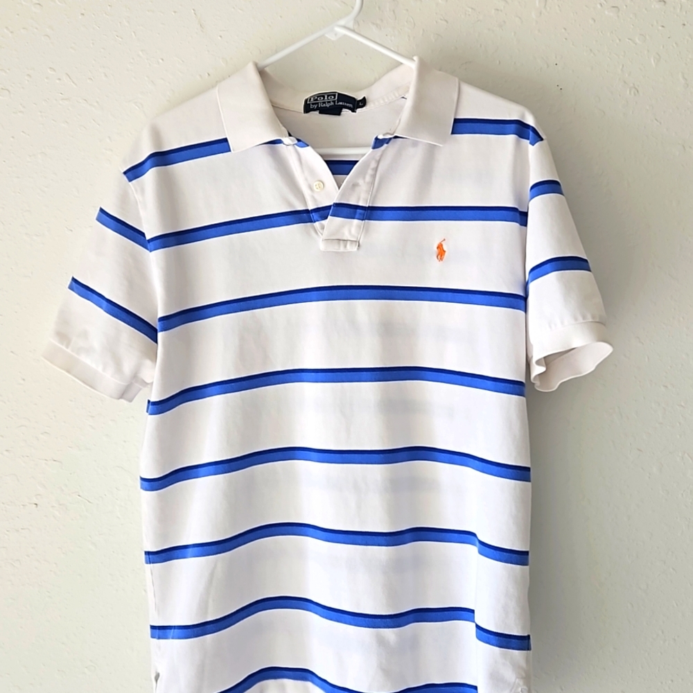 Men's short sleeve Ralph Lauren polo size large.